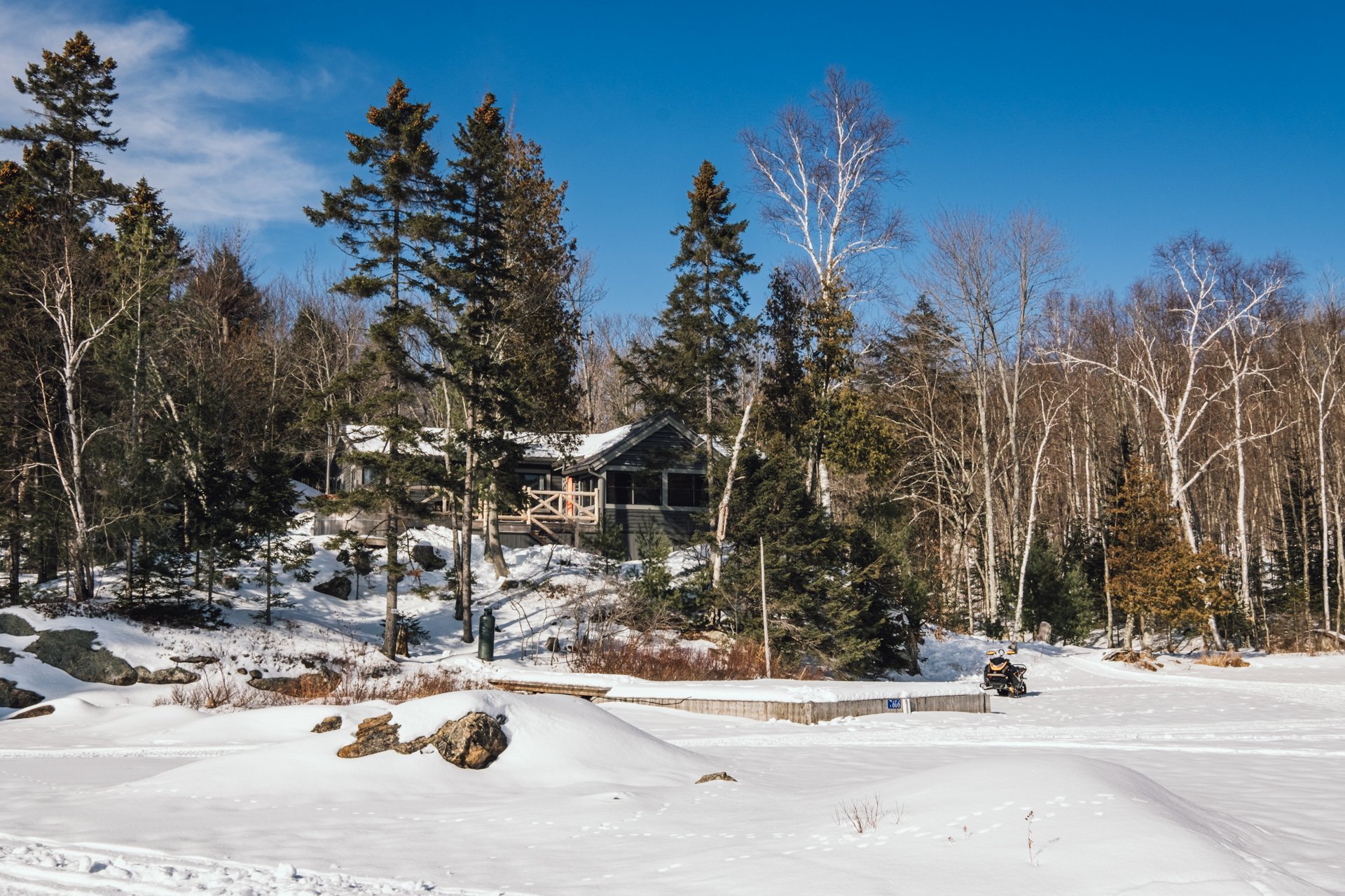 Chaleureux chalet dans la municipalité de LacTremblantNord dans les