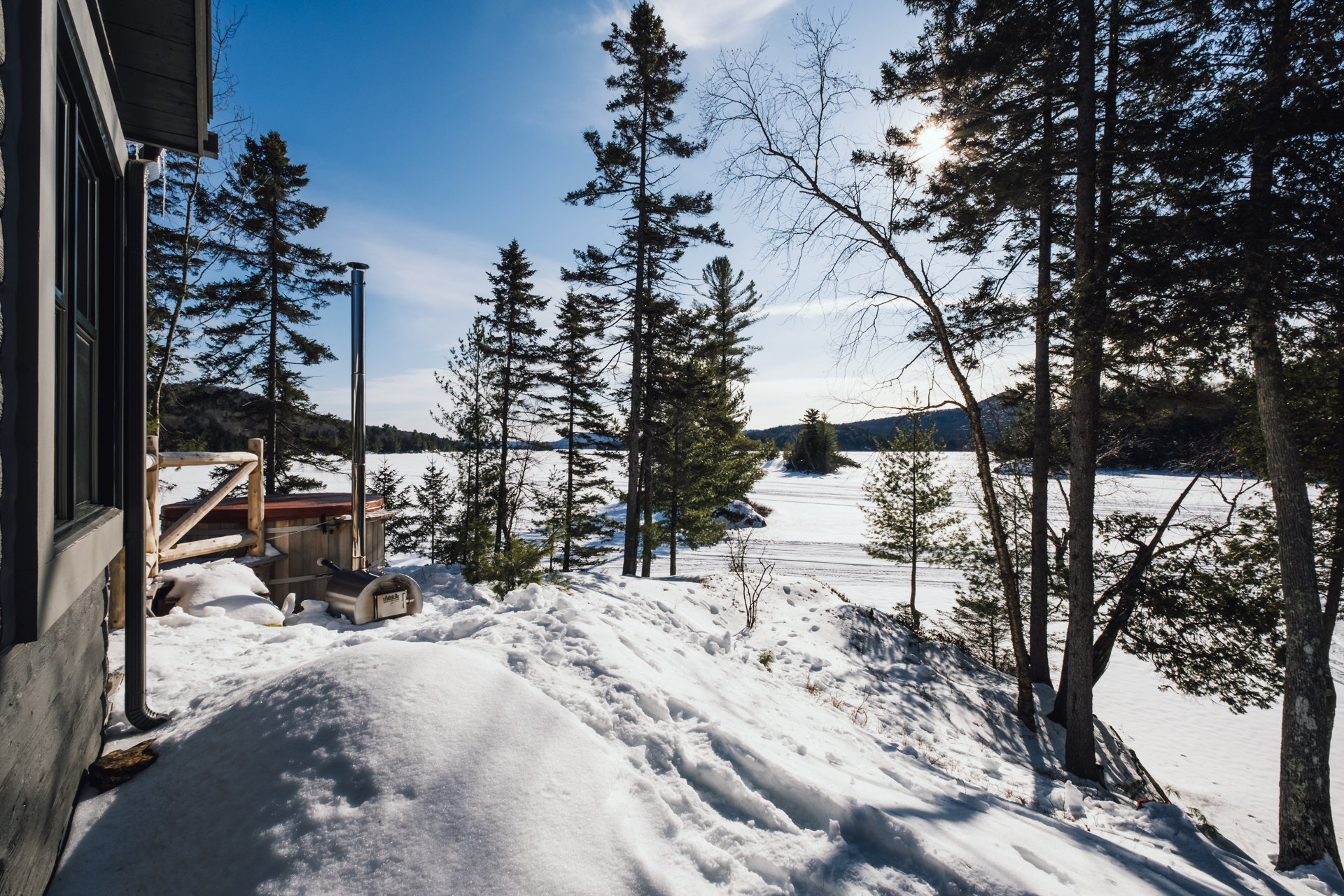 Chaleureux chalet dans la municipalité de LacTremblantNord dans les