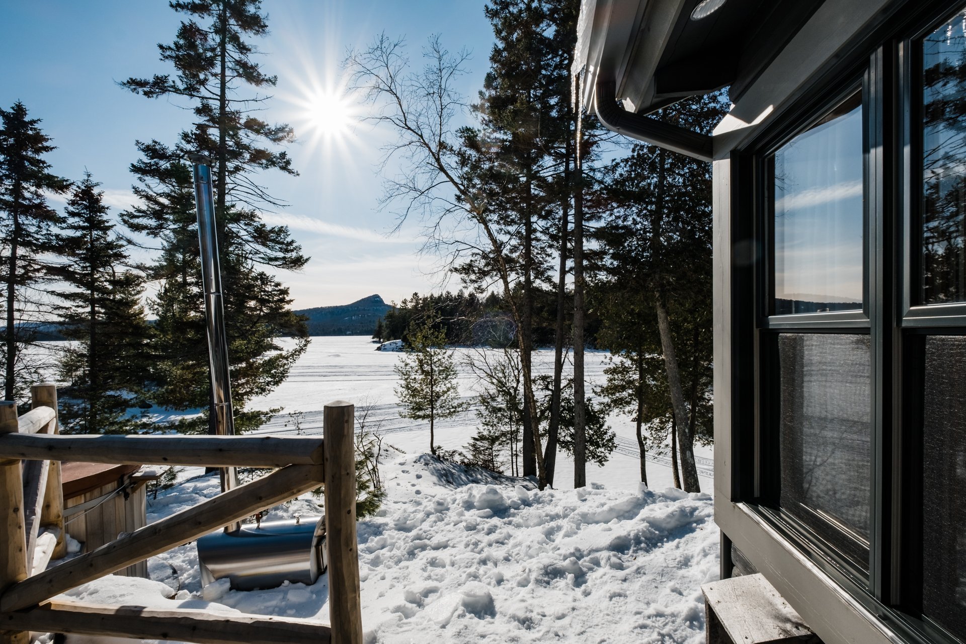 Chaleureux chalet dans la municipalité de LacTremblantNord dans les