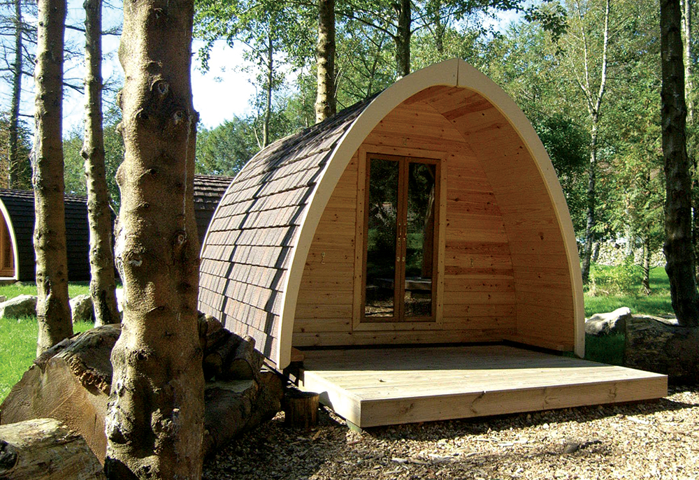 Le Pod - Une sorte d'habitation bien différente sur les terrains de