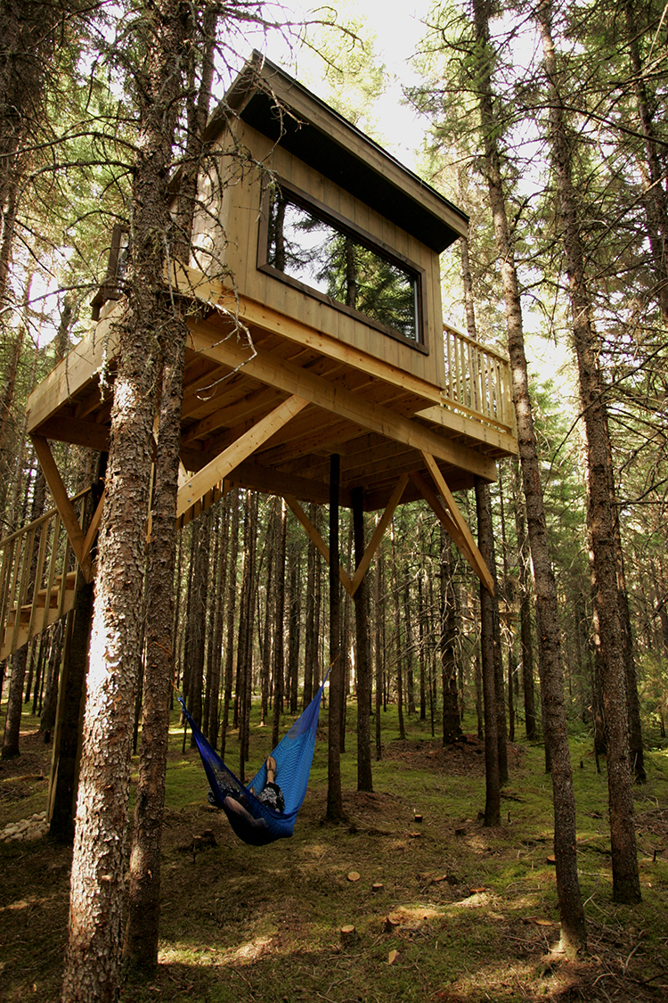 Dormir dans une cabane dans la forêt - Kabania offre un camping