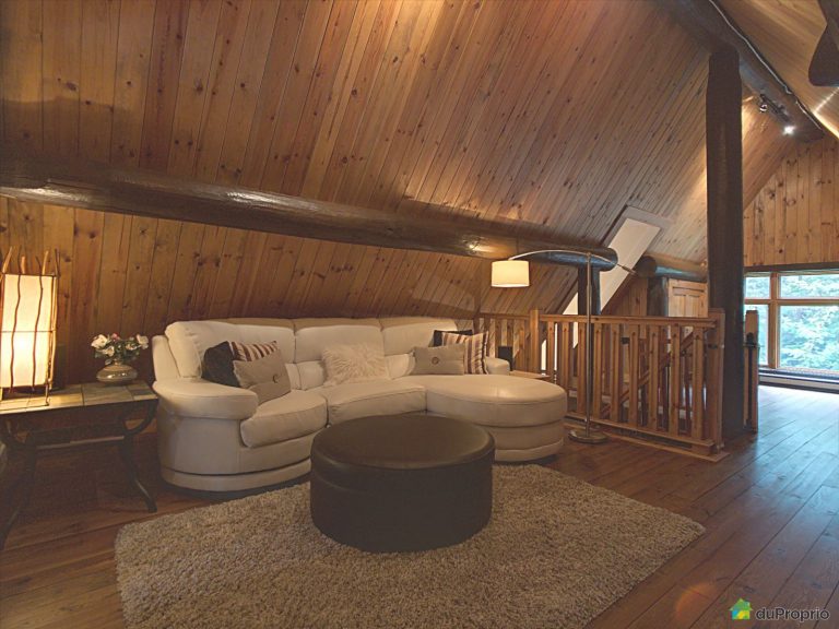 Superbe maison en bois rond à 30 minutes de la ville de Québec - Joli ...