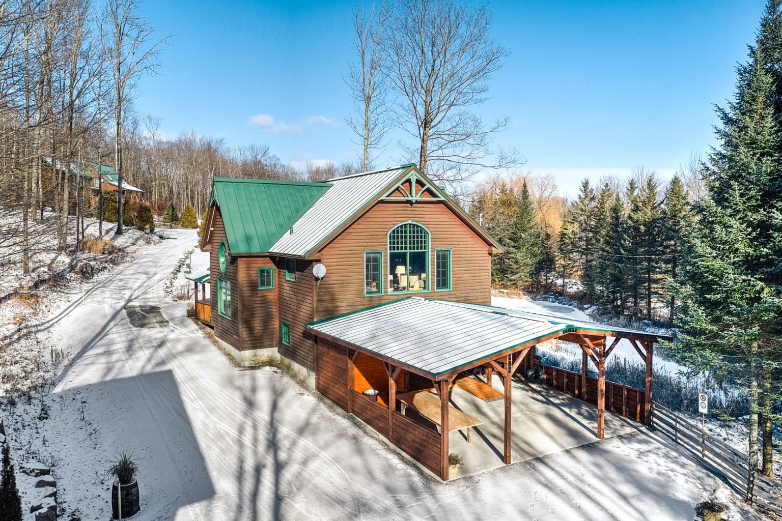 Superbe propriété établie dans un magnifique domaine de Frelighsburg