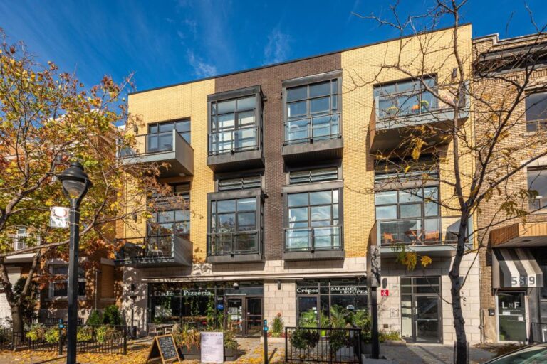 Irrésistible condo sur 2 étages dans le Mile End à Montréal Joli Joli