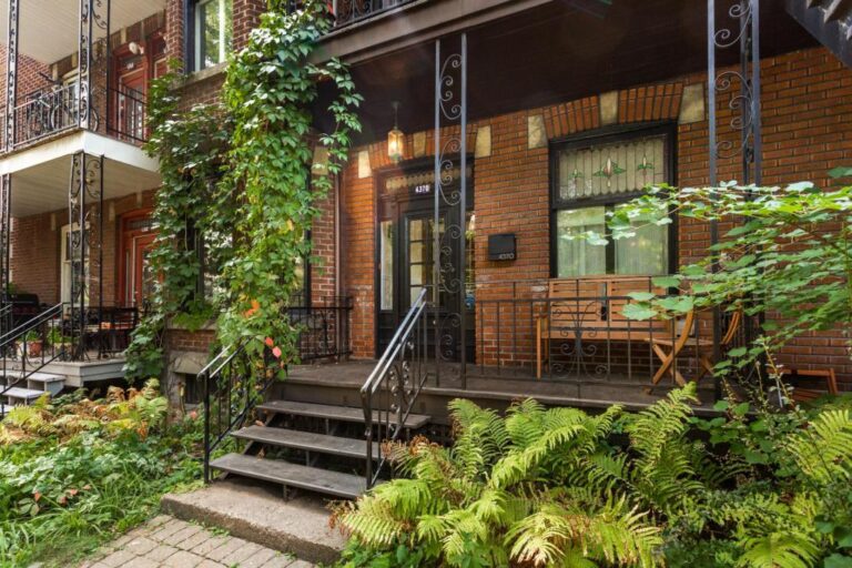Irrésistible condo au rezdechaussée d'un bâtiment du PlateauMont