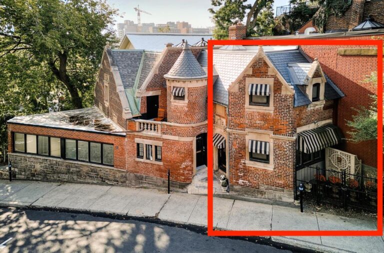 Maison historique au style unique dans le quartier Mille Carré Doré à